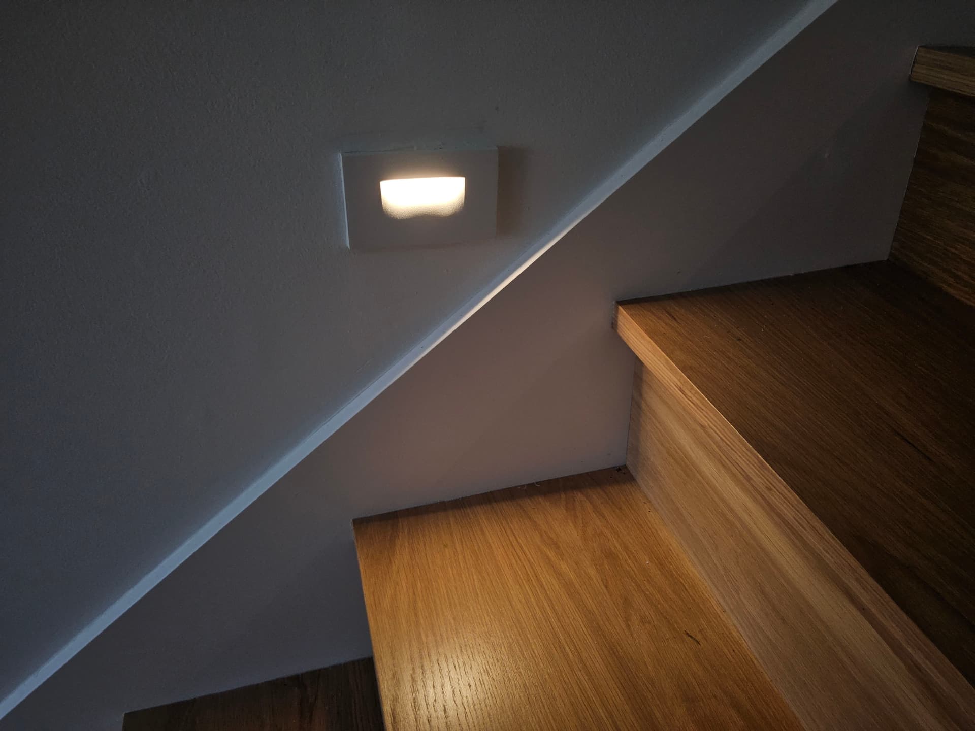 Step Lighting Done Right in a New Construction Home